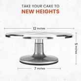 50 PCs Aluminum Cake Decorating Kit